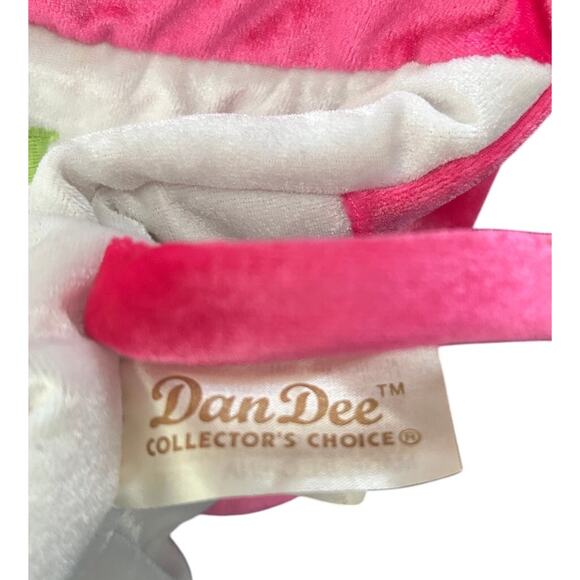 NWOT Dan Dee Collector's Choice Lil' Brat Christmas Stocking Girl Pink/White 19" - Picture 3 of 4